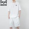 MIIOW Мужской летний комплект: футболка с коротким рукавом и шорты