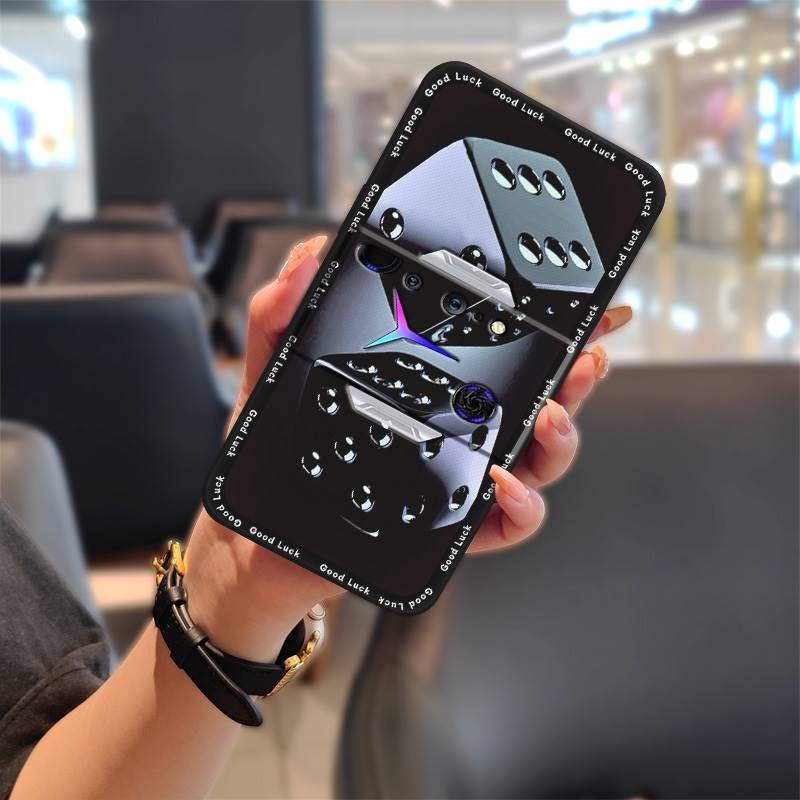 Full Wrap Silicone Phone Case For Lenovo Legion2 Pro/Duel 2 Shockproof Dirt-resistant Graffiti Protective Soft Case Cute