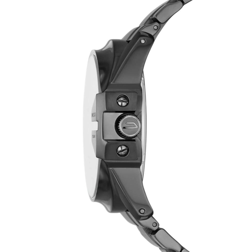 Часы Diesel Master Chief из нержавеющей стали с тремя стрелками, цвет Gunmetal, цвет Gunmetal, мужские, Master Chief (Модель DZ1965), Переливающийся, Размер,