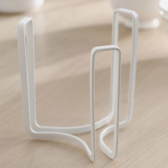 1/4Pcs Draining Dish Racks Bowl Plate Holders Durable Construction Easy To Clean Heavy-Duty Metal Bowl Storage Dying Display Racks