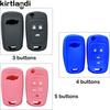 Silicone Remote Key Cover Case for Chevrolet Cruze Rawon Aveo T300 S10 Orlando Cobalt Trax Spark Ng Prism 3/4/5 Button