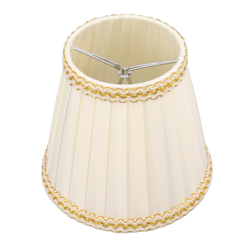 Маленький абажур с зажимом на стол, деревенский тканевый абажур, современный для настенных бра, подвесного светильника, осветительных приборов