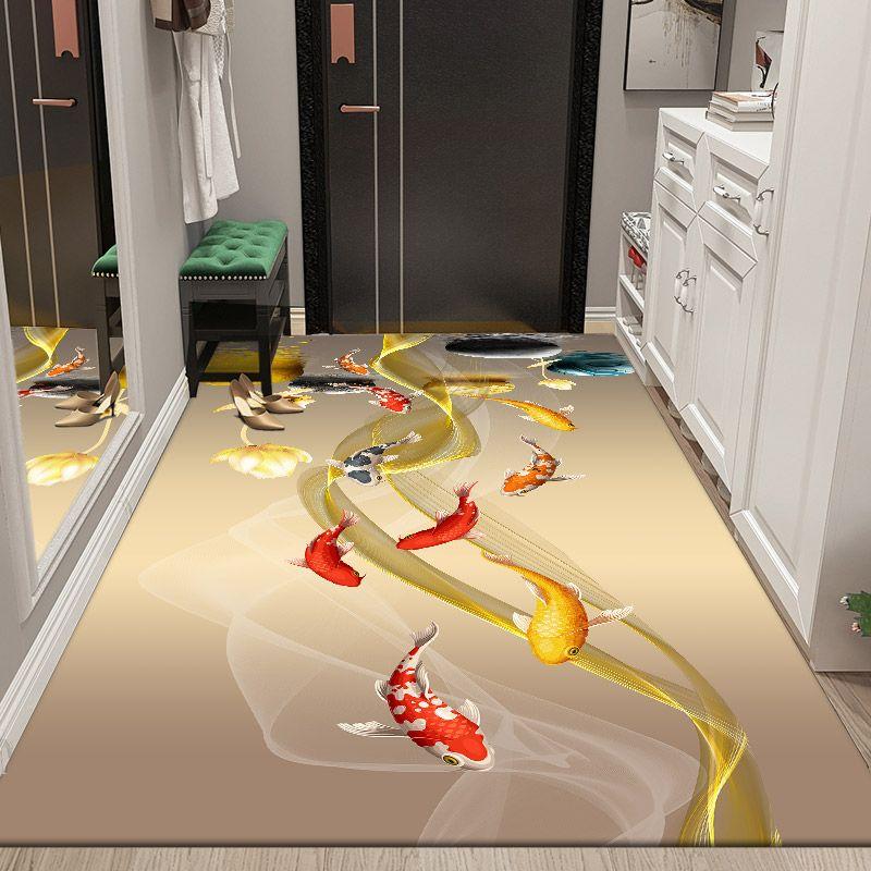 3D Carpet Entrance Bathroom Corridor Anti Slip and Absorbent Floor Mat Carpet Floor Mat Bedroom