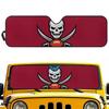 Солнцезащитный козырек для внедорожника Tampa Bay Buccaneers - Затенение Теплоизоляция Алюминиевая фольга