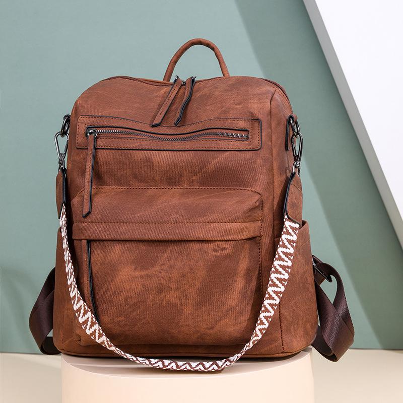 Женский трансформируемый рюкзак из ПУ-кожи - Мягкий, Универсальный, Большой вместимости