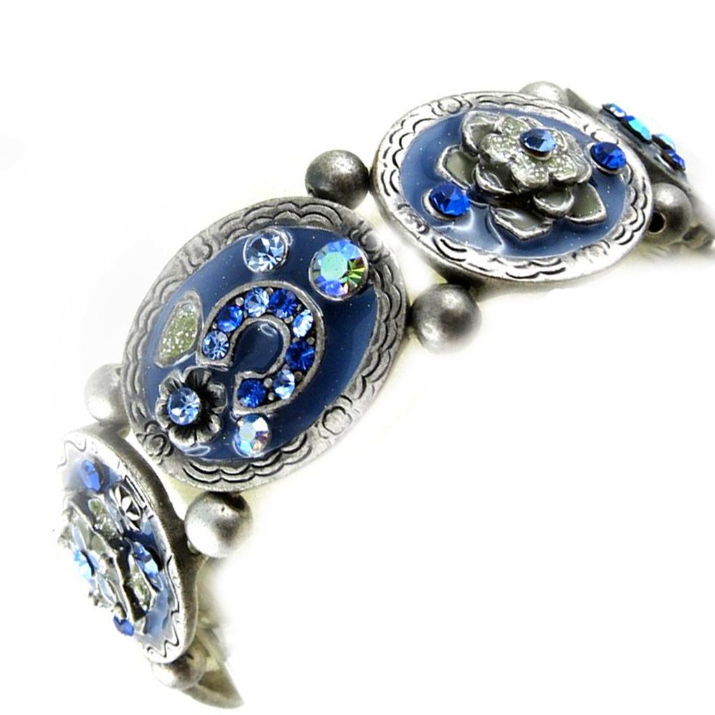 Les Trésors De Lily [E2578] - Designer Bracelet 'Tokyo' Blue
