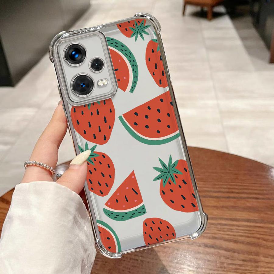 Cartoon Orange Phone Case for Xiaomi Redmi Note 9S 13 10 Lite 10s 14 10 Pro 11s 11 12 Pro 9Pro Soft Cover
