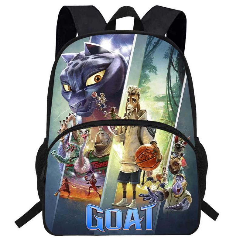 Kids Cartoon Backpack Elementary School Students Lightweight Ergonomic Dual-Shoulder Bag With Breathable Oxford Fabric