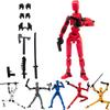 Многосуставный подвижный робот 3D-печатный манекен игрушка 13 фигурок экшн подвижный робот игрушки подарки для детей