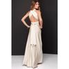 Модное многофункциональное платье-жилет с V-образным вырезом Vestidos De Fiesta Женское длинное платье Сексуальное на бретельках Летнее макси-платье для дам
