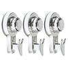 Powerful Suction Cup Hooks Heavy Duty Vacuum Suction Shower Hooks Storage Hanger Reusable Traceless Clothes Hook
