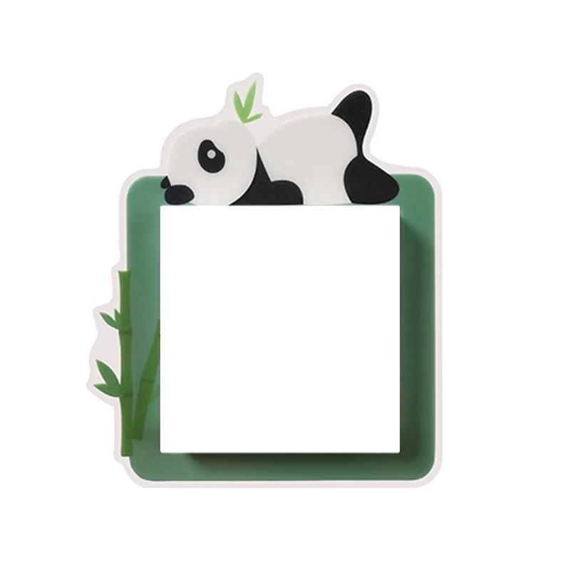 Светящаяся в темноте наклейка на стену для выключателя, защитная крышка, современный простой светильник, двойной выключатель, декоративная рамка для дома