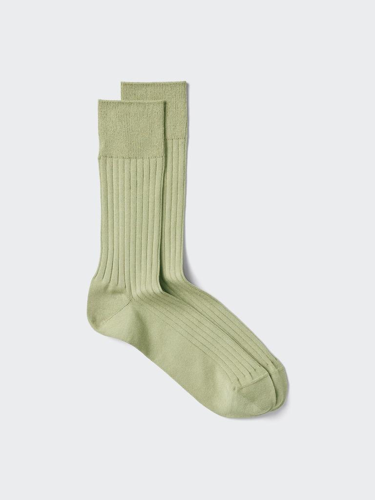Uniqlo Носки из японского хлопка Supima Wide Rib