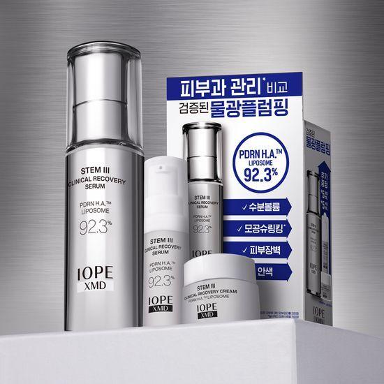 Iope XMD Stem3 Clinical Recovery Serum 30ml Promotion (+ Serum 5ml + Cream 5ml)