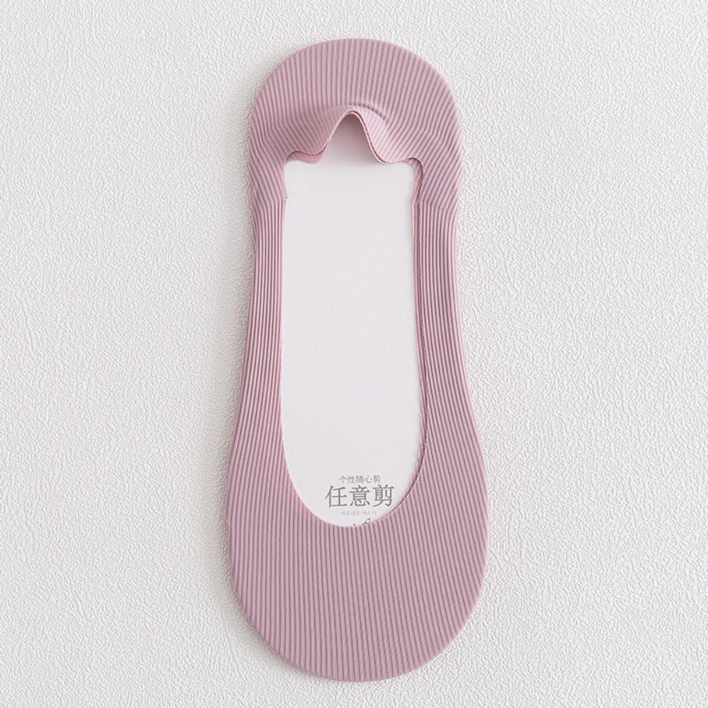 1 Pairs Ultrathin Invisible Boat Socks Silicone Anti-slip Ice Silk Socks Quality Women Socks Summer