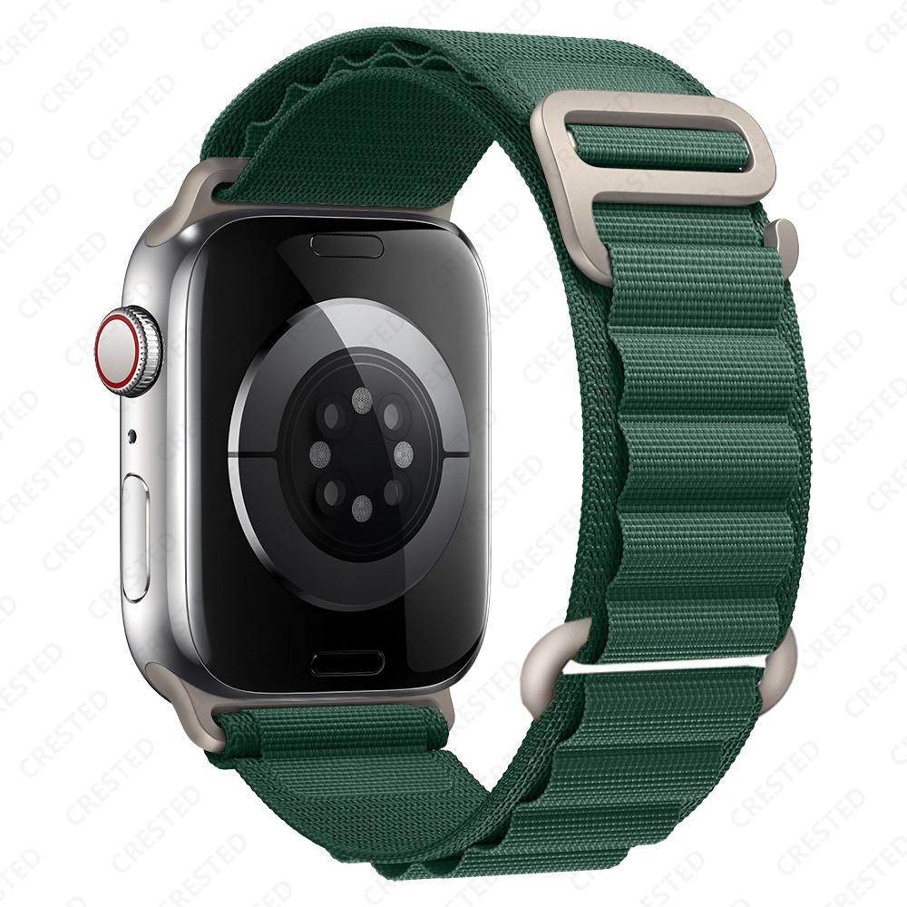 For Apple watch Ultra2 band 49mm 40mm 44mm 45mm 46mm 42mm 41mm Alpine loop Correas bracelet iwatch series 9 7 8 se 3 10 11 Strap