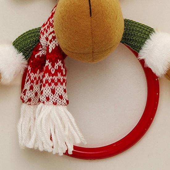 Рождественское полотенце, подвесные праздничные декоративные принадлежности, снеговик, Санта-Клаус, лось, дизайн, идеальный подарок своими руками