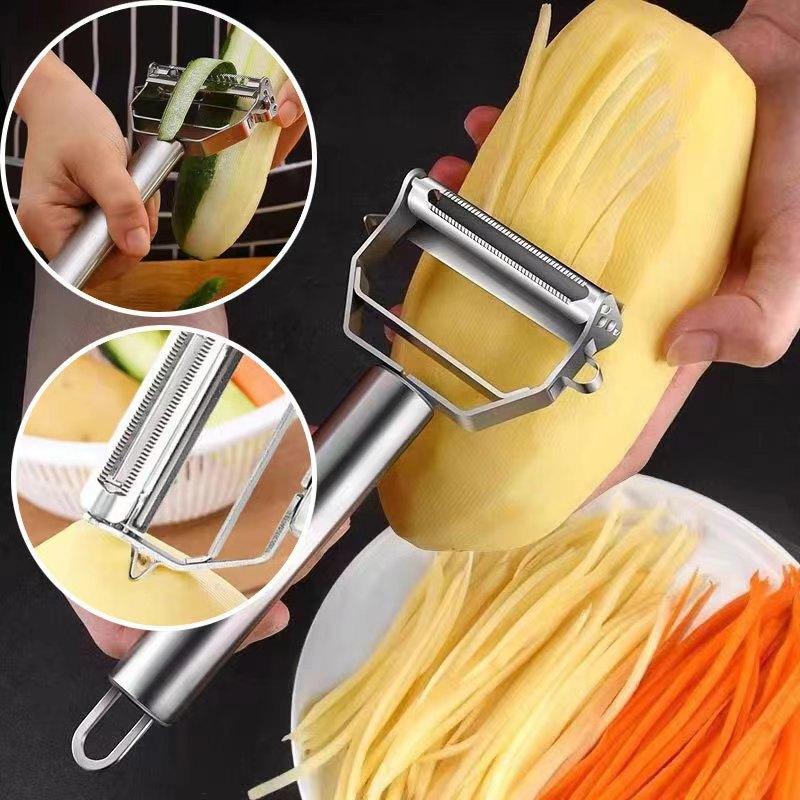 Stainless Steel Potato Cucumber Carrot Grater Peeler Vegetables Fruit Peeler