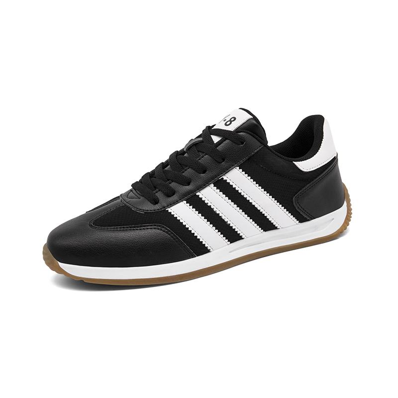 Мужские кроссовки из кожи, кроссовки для бега, повседневная спортивная обувь для активного отдыха