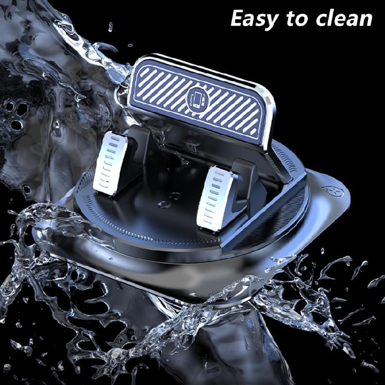 Держатель для мобильного телефона на приборную панель автомобиля Автомобильный держатель для телефона Вращающаяся на 360 градусов подставка Основа с сильной адсорбцией Противоскользящий