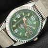 ВИНТАЖНЫЕ ОТРЕМОНТИРОВАННЫЕ МУЖСКИЕ АВТОМАТИЧЕСКИЕ ЧАСЫ CITIZEN 8200 ЯПОНИЯ ЗЕЛЕНЫЙ ЦИФЕРБЛАТ a446807-1
