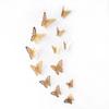 12 Pcs/Set 3D Wall Stickers Hollow Butterfly for Kids Rooms Home Wall Decor DIY Mariposas Fridge Stickers Room Decoration