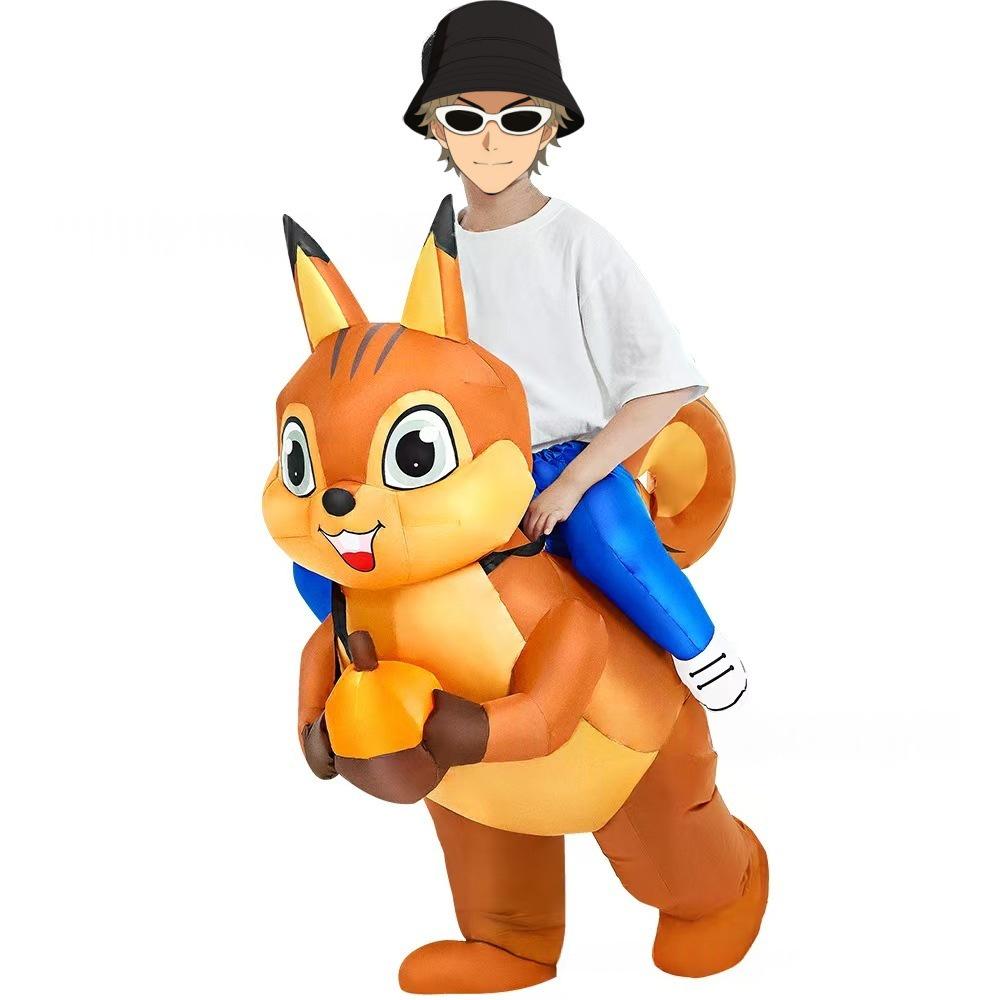 Серый Мышонок Хэллоуин Маскарад Надувной Костюм Реквизит