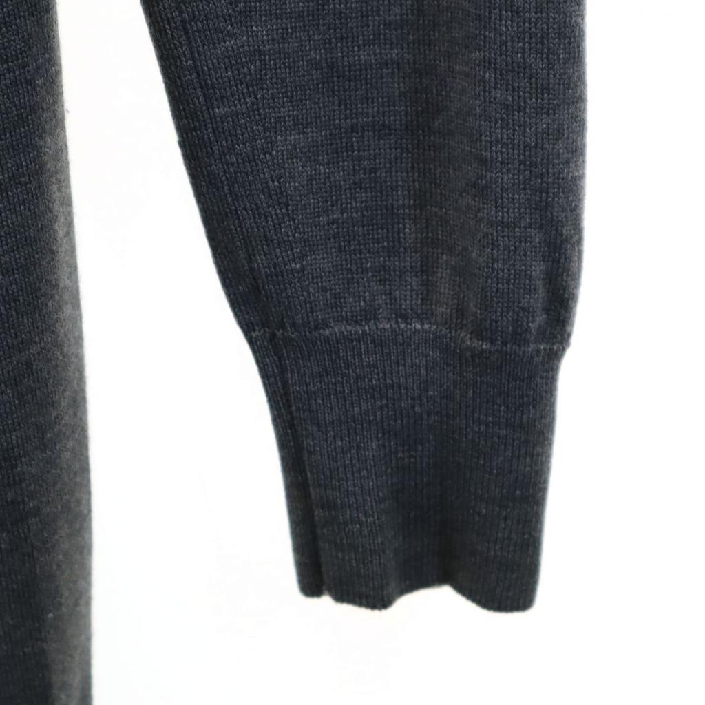 JOHN SMEDLEY Кардиган из британской шерсти с длинным рукавом S Серый Женский Б/у