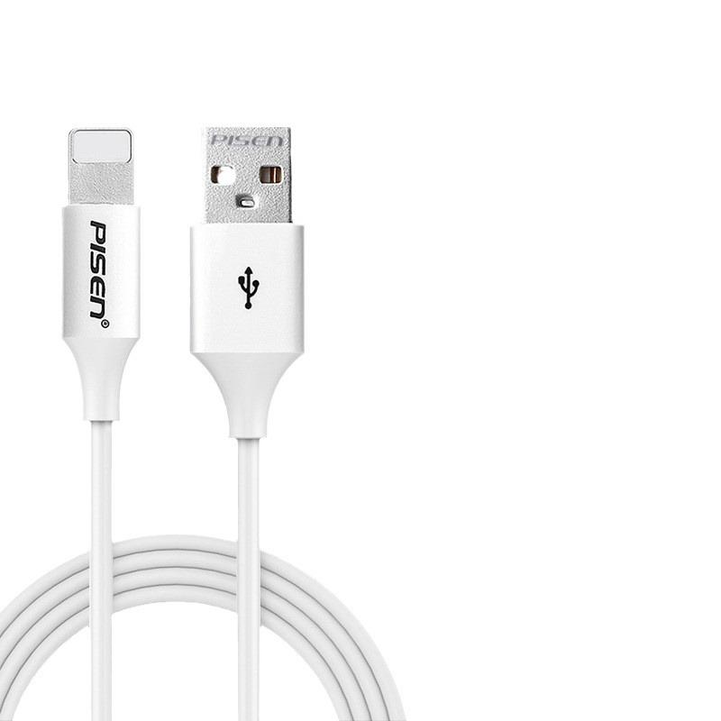 Кабель PISEN Lightning для iPhone 6/6S/7P/8P, Мобильный зарядный шнур с защитой от перегиба