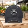 Egyptian Pharaoh Cat Washed Baseball Cap Unisex Casual Duckbill Cap Street Style Outdoor Hiking Daily Commuting