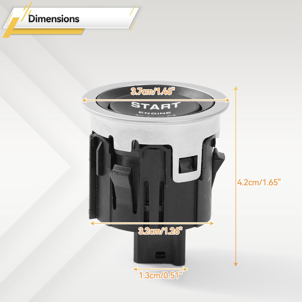Кнопка запуска и остановки двигателя Lignition для Land Rover Range Rover Evoque Discovery Sport LR094038 LR037611 LR056640 LR068334