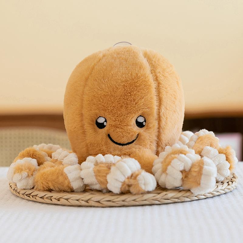 Плюшевая игрушка-подвеска «Подводный осьминог» Разноцветный осьминог Морской кальмар Кукла Подарок на день рождения