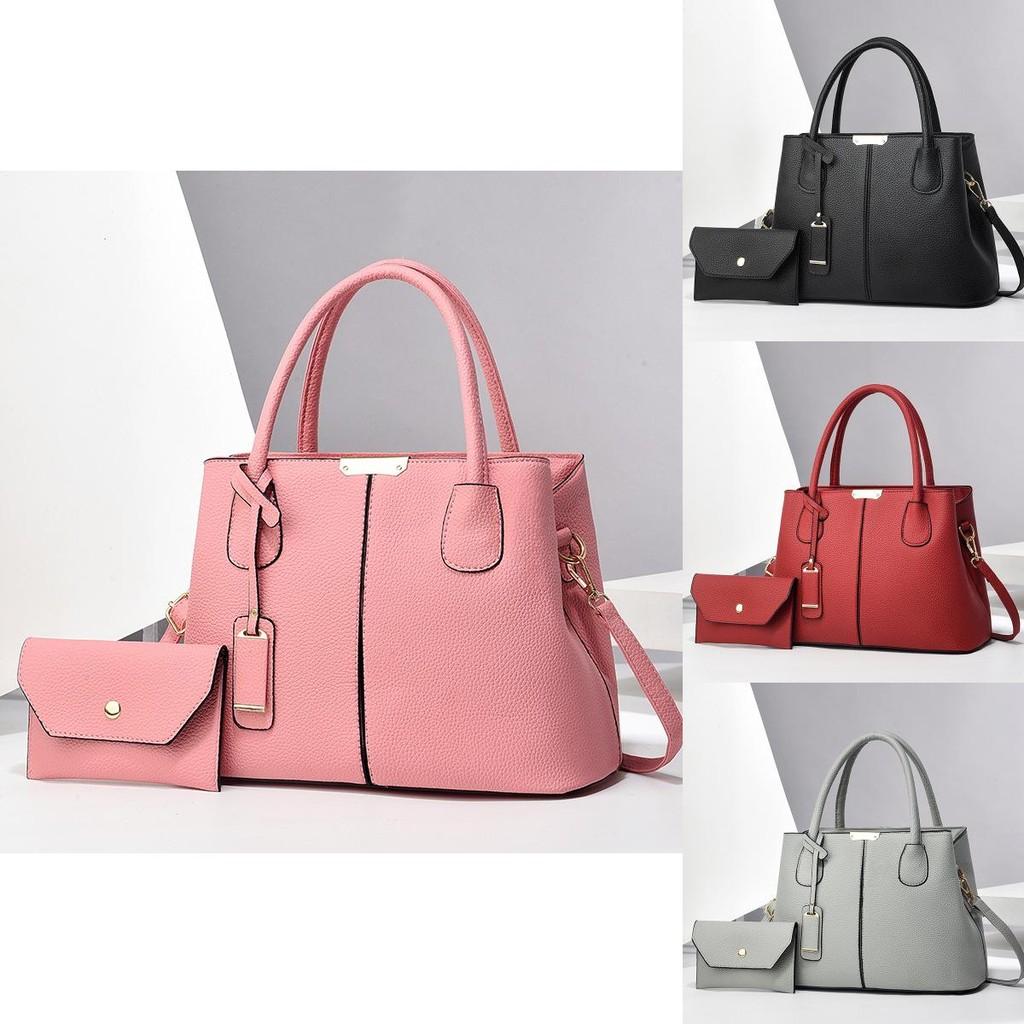 Fashionable Large Tote Bag For Women Versatile Casual Commuter Handbag With Chic Retro Style And Color Block Elements