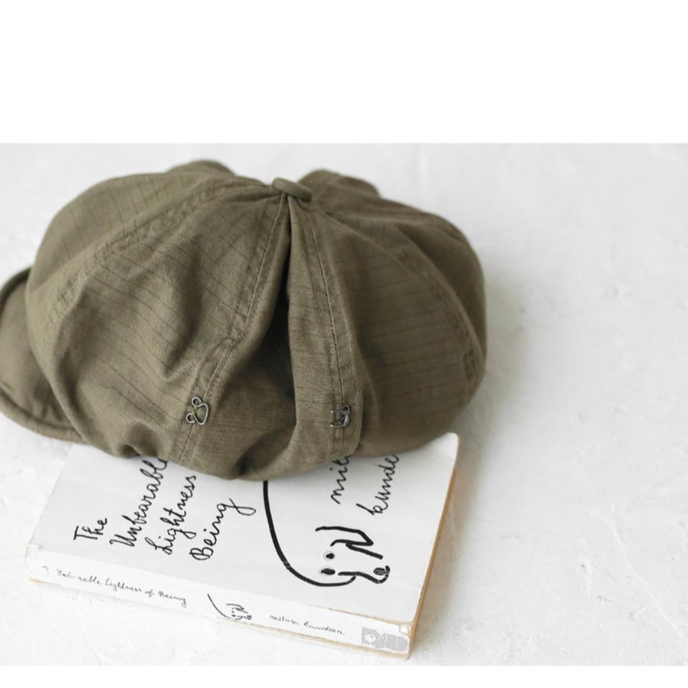 Casual Plus Size Newsboy Caps Cotton Dome Painters Hats Literary Cap