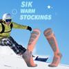 Women Outdoor Sports Ski Socks Cold Weather Socks for Snowboarding, Snow, Winter, Thermal Knee-high Warm Socks, Hunting