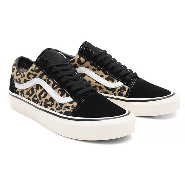 Vans Old Skool 36 DX Anaheim Factory Unisex Black Tan Leopard VN0A54F39GI
