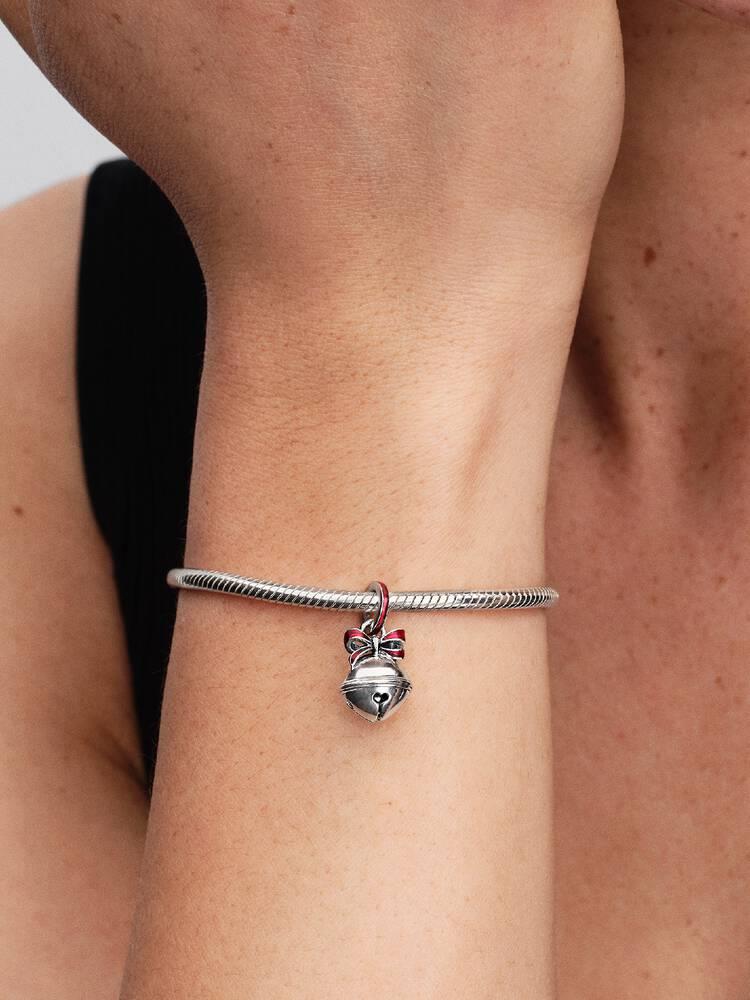 Pandora Holiday Bell Dangle Charm