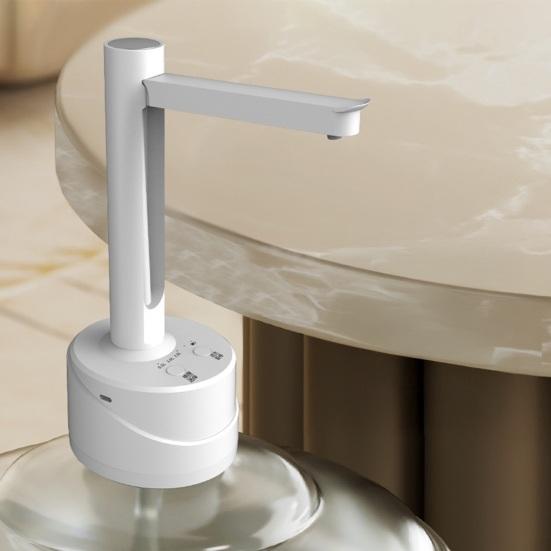 Portable Water Pump for Camping Electric Foldable Pump, Three-Level Quantitative Pumping Design, Type-C Fast Charging Dispenser Automatic Dispenser,
