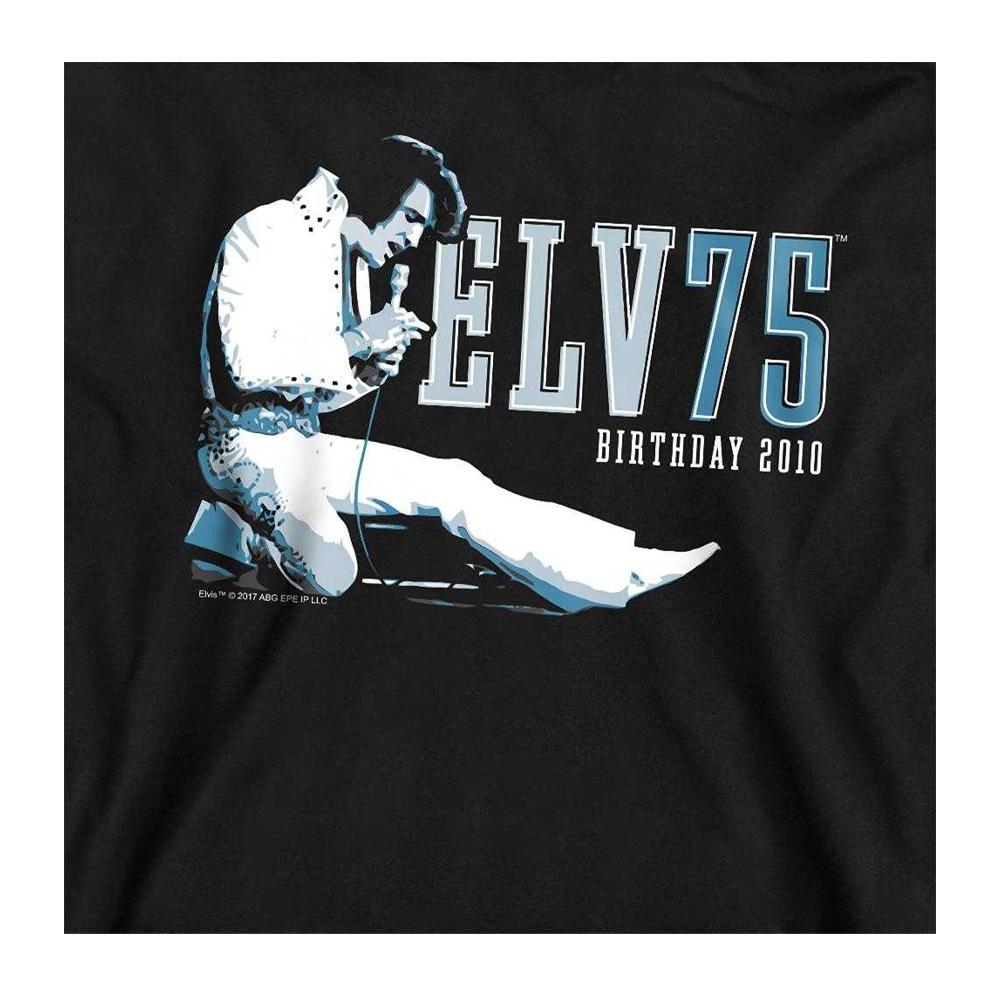 Elvis Presley Childrens/Kids 75 Logo Hoodie