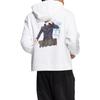 Adidas Neo Sweatshirts Unisex White Hooded Moderate Regular HZ2424