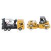 6pcs 1:64 Construction Vehicle Toy Mini Decoration Alloy Construction Vehicle Car for Children
