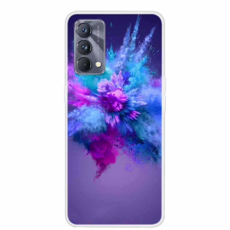 Чехол для Realme GT Master Edition Животное Мягкий Силикон ТПУ Чехол для Телефона для Realme GT Explorer Master Edition Фрукт Coque