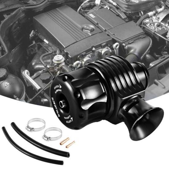 25 мм универсальный регулируемый автомобильный турбовыброс из алюминиевого сплава с турбонаддувом