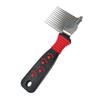 Professional Pet Dematting Fur Rake Non-slip Handle Dog Grooming Brush Pet Knot Comb  Home