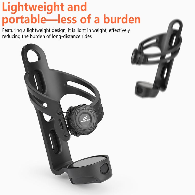ATWEINA Road Bike With Light Water Bottle Holder Mountain Bike Nylon Rotating Button Cycling Equipment Accessories 6