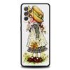 Чехол для телефона Samsung Galaxy A55/A35/A15/A14/A13/A25/A71/A72/A73/A32/A33/A52/A52S/A41/5G Мягкий ТПУ корпус Девочки Sarah Kay Милый