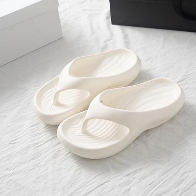 Модные летние шлепанцы Crestar для женщин, нескользящие, комфортные, из ЭВА, домашние тапочки, модные новые унисекс повседневные сандалии на платформе для пляжа