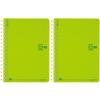 KOKUYO Note Soft Ring Dotted B Ruled A6 80 Sheets 2 Books Yellow Green Su-SV358BT-LGX2