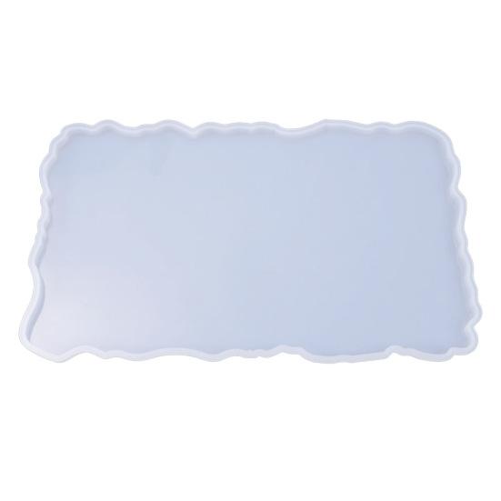 Поднос для рукоделия, тарелка, фруктовница, силиконовая форма квадратной и прямоугольной формы, форма для смолы, инструмент для DIY