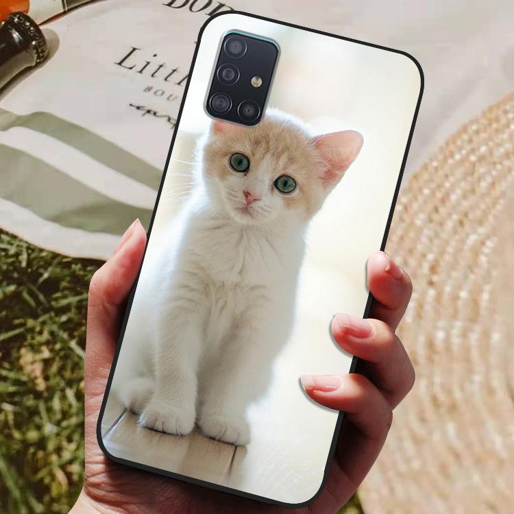 Для Samsung Galaxy A31 A51 A71 Чехол Силиконовая Задняя Крышка Чехол для Телефона Для Samsung A51 A71 A31 A315 A515 A715 Мягкий Чехол бампер coque
